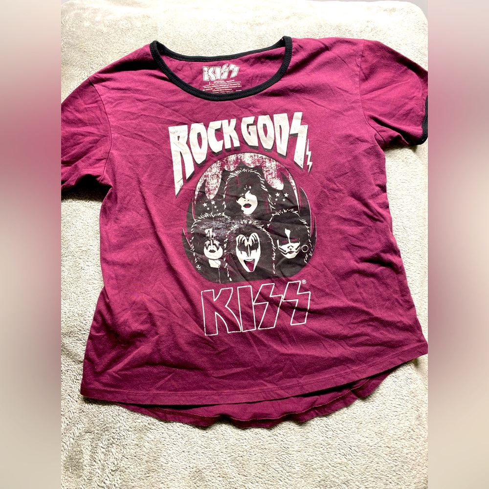 KISS Women’s Band Tee Size L